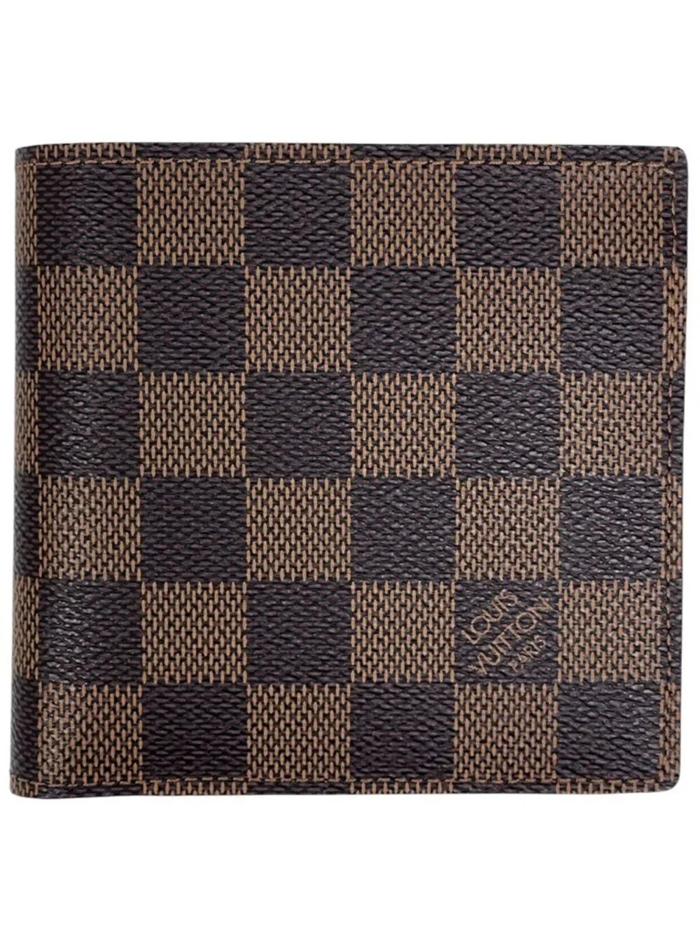 Louis Vuitton Portefeuille Marco Bifold Wallet Damier Brown